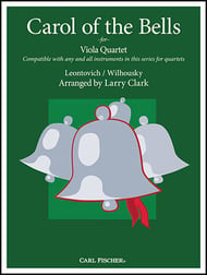 Carol of the Bells Viola Quartet cover Thumbnail